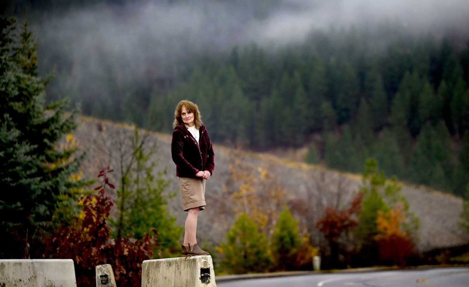 Barbara Miller in Silver Valley, Idaho. Photo courtesy of The Spokesman Review